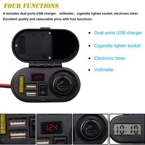 Ổ Cắm Điện Thời Tiết Usb Bền Cho Xe Máy Mới + Công Tắc - Product Image 6