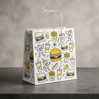 Boîte à sandwich et hamburger biodégradable écologique personnalisée pour emporter, emballage alimentaire pour frites