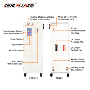 16 Volt CHỈNH LƯU 5000 amp tần số cao làm mát không khí AC DC CHỈNH LƯU 16 V 5000A 30Kw 50kw 80kw cung cấp điện cho mạ - Product Image 1