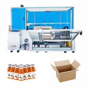 Automatic Carton Molding Box Erecting Packing Machine Case Erector