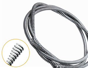 Strumento per Sbloccare <span class=keywords><strong>Scarichi</strong></span> di <span class=keywords><strong>Lavandini</strong></span> <span class=keywords><strong>e</strong></span> Vasche da Bagno, Pulitore a Molla con Due Impugnature per Capelli <span class=keywords><strong>e</strong></span> Ostruzioni - Product Image 2