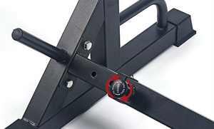 Soporte de Barra Fija de un Solo Lado PINJIAN para Gimnasio, Estudio de Enseñanza Privada, Soporte de Almacenamiento Corto para Barras - Product Image 4