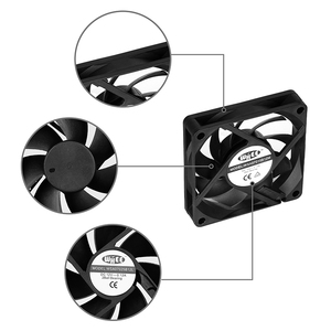 Ventilateur axial DC silencieux PWM à 4 fils 7025 mm 70 mm 70x70x25 avec <span class=keywords><strong>manchon</strong></span>/roulement à billes double, ventilation de refroidissement d'échappement OEM ODM - Product Image 4