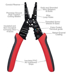 Rifornimento della fabbrica <span class=keywords><strong>Professionale</strong></span> attrezzo di piegatura/Multi-Strumento Wire Stripper e Cutter (Multi-Funzione di Strumento Mano) - Product Image 5