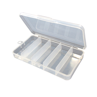 Mini boîte de leurre de pêche en plastique étanche 53g/49g/39g