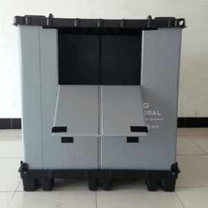 Tái sử dụng polyreeflex Pallet hộp nhựa với <span class=keywords><strong>Stackable</strong></span> sóng thùng cho số lượng lớn gói bán hàng vận chuyển giao thông vận tải - Product Image 6