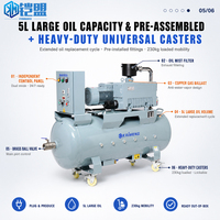 Unidad de Vacío de Paletas Rotativas de Alta Presión KAI MENG 140m³/h 5KW -101kPa para Unión de Resina y Fibra de Carbono