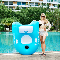 Fauteuil flottant gonflable électrique en PVC Outafun avec hélice automatique rotative
