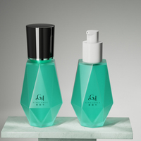 Botella de Spray Vacía de 100 ml para Productos de Belleza, con Diversos Tratamientos de Superficie y Diferentes Bombas, Impresión en Serigrafía Personalizada