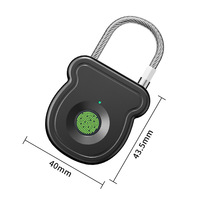 Cadenas intelligent Tuya à empreinte digitale en acier inoxydable de sécurité de niveau 2 pour extérieur, bagages, portes d'entrée, armoires et sacs à dos financiers
