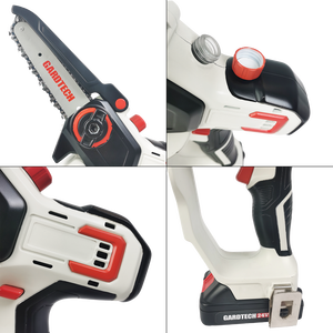 Vertak Rechargeable Battery Powered Chain <b>Saw</b> Handheld Cordless 6 Inch Mini Chainsaw for Tree Branches - Product Image 4