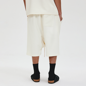 Shorts en coton pour hommes, collection 2026, vente chaude, respirants, 380 g/m², en molleton bouclette, pour sports de plein air - Product Image 4