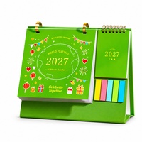 Planner Meja Lipat dengan Cetak Sublimasi, Organizer Kardus untuk Penggunaan Kantor