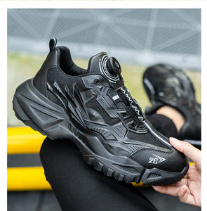 أحذية أمان شتوية سوداء بمقدمة فولاذية وزر دوار بسعر المصنع، أحذية رياضية خفيفة الوزن للرجال للعمل - Product Image 6