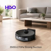 Robot Aspirateur Intelligent V8 3500±270Pa avec Fonction Serpillière, Moteur Sans Balais, Navigation LDS, Contrôle par Application, Vente Directe Usine, OEM ODM