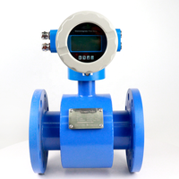 Débitmètre électromagnétique calibré en usine pour l'eau et les liquides, 4-20 mA, Impulsion, RS485, HART, Prise en charge OEM