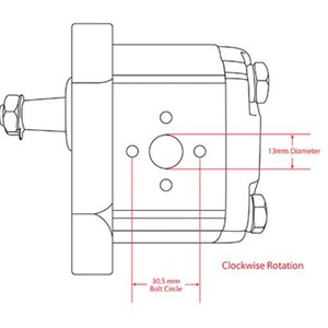 ชุดปั๊มพวงมาลัยเพาเวอร์ 3539858M91 สำหรับรถแทรกเตอร์ <span class=keywords><strong>Massey</strong></span> <span class=keywords><strong>Ferguson</strong></span> รุ่น 134 154 184 194 254C 274S 364CF - Product Image 4