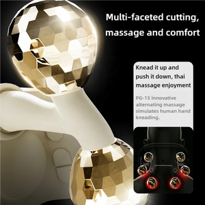 Masajeador de cuello y hombros Shiatsu de amasado profundo con calor calmante 3 modos para aliviar el dolor muscular - Product Image 3