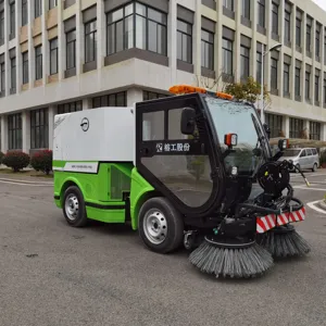hot selling low price street sweeper electric mini road sweeper for city cleaning