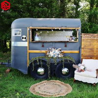 Remorque alimentaire personnalisée, Bar Portable, camion de glace, chariot de vente de jus de fruit, remorque de Bar Mobile, remorque de cheval, camion de nourriture