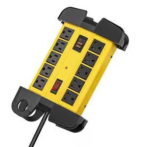 Outlet Heavy Duty PDU điện tấm kim loại bảo vệ tăng với 15 amp 1875W cho vườn hội thảo máy chủ phòng Ổ cắm điện dải - Product Image 3