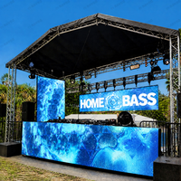 Pantalla LED para Escenarios RAYBO P3.91 para Exteriores, Resistente al Agua IP65, Pantalla LED Portátil, Pantalla LED Móvil para Festivales de Música