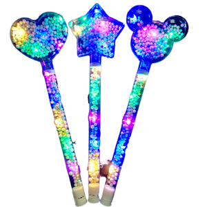 Bacchetta Magica Luminosa all'Ingrosso con Luci LED Lampeggianti, Bacchetta Portatile a Batteria per la <span class=keywords><strong>Festa</strong></span> <span class=keywords><strong>della</strong></span> <span class=keywords><strong>Mamma</strong></span> e Feste per Bambini - Product Image 1
