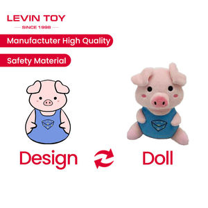 Peluche de <span class=keywords><strong>Anime</strong></span> Personalizado, Mascota Empresarial, Muñeco de Peluche con Diseño Personalizado, Bajo MOQ, Relleno de Algodón PP - Product Image 2