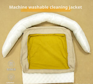 Cama Ortopédica Reclinable para Perros y Gatos, Diseño Sólido Protector para Invierno, Desmontable y Lavable, Tipo Nido para el Hogar, para Sueño Profundo - Product Image 3