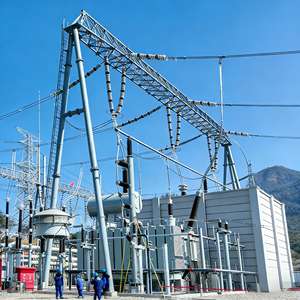 Каркасная конструкция для подстанции HUTA, оцинкованная, усиленная, высота 15 м, простое обслуживание - Product Image 6