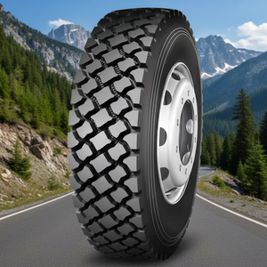 ยางรถบรรทุก 11R24.5 แบบใหม่ ทนทานต่อการสึกหรอ ทนแรงกด ทนการระเบิด ป้องกันการแทงทะลุ น้ำหนักเบา ลายดอกยางกว้าง แบบเรเดียล พร้อมยางใน - Product Image 1