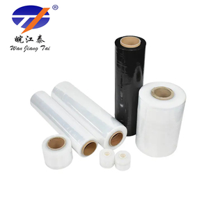 Soft <b>Plastic</b> Stretch Film <b>Wrap</b> <b>Roll</b> Polyethylene Clear Shrink Packing Film Moisture-Proof LLDPE for Packaging Use - Product Image 2