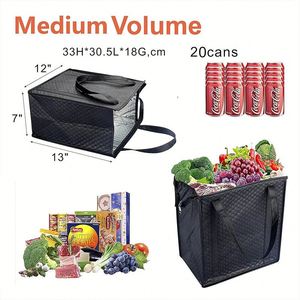 Adult Leak-Proof Polyester Handle Shopping Bags Insulated Lunch Bags for Daily Life Custom Accept Design Cooler Bags for Works - Product Image 2