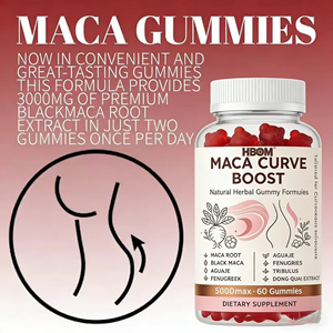 Caramelos Blandos <span class=keywords><strong>Macaca</strong></span> Negros OEM para Aumentar el Volumen de Glúteos, Mejora la Energía Sexual para Hombres y Mujeres, Realzador de Caderas - Product Image 2