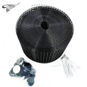 6 pouces X 100ft Fabrication Vente Chaude Durable Panneau Solaire Oiseau Dissuasif Maille PVC Enduit Oiseau Barrière Répulsif Panneau Solaire Maille - Product Image 3