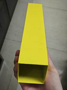 Batten en aluminium de grain de bois de revêtement en métal/tube carré pour le revêtement de mur extérieur - Product Image 4