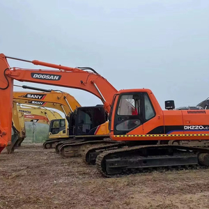 <b>Used</b> <b>Excavator</b> Doosan DH220LC-7 22Tons <b>Used</b> Digger with Stable Performance and Good Condition for Engineering Construction - Product Image 1