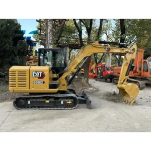 Cheap Japan Original 6 Ton Hydraulic Crawler Excavator Good Condition Low Working Hours Excavator CAT306E2 Mini Digger