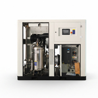 Compresor de Aire de Tornillo Rotativo Industrial AirStone Sin Aceite, Lubricado por Agua, 55-90KW, 8-10Bar, Accionamiento Directo PLC, de Alta Resistencia para PET