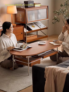 Nordic <strong>Coffee</strong> <strong>Table</strong> Modern Oval <strong>Coffee</strong> <strong>Table</strong> <strong>Wooden</strong> Living Room <strong>Coffee</strong> <strong>Table</strong> Furniture <strong>Coffee</strong> <strong>Table</strong> - Product Image 4