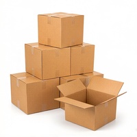 Boîte d'emballage à double paroi, grande, épaisse, solide, pour expédition, carton ondulé 5 plis, taille personnalisée, boîte en carton pour déménagement