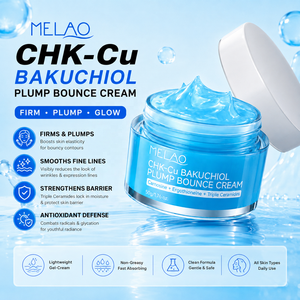 Crème hydratante anti-âge quotidienne pour hommes GHK-Cu Bakuchiol Bounce Cream 50g, fini mat et sans effet pelliculé, vente en gros - Product Image 5