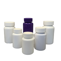 Bouteilles en plastique pour pilules de 10 ml à 300 ml, flacon pharmaceutique en HDPE, flacon pour capsules, flacon pour médicaments, flacon pour suppléments vitaminiques, conteneur