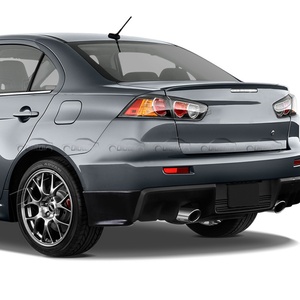 EX Style Carbon <b>Boot</b> Lip Rear Trunk Ducktail Spoiler Wing for Mitsubishi Evolution EVO 10 Lancer X - Product Image 4