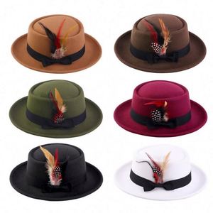 Chapeau de cérémonie pour femme en mélange de laine de haute qualité, à large bord, pour soirées et événements formels, toutes saisons, vente en gros - Product Image 1