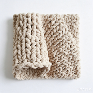Free Shipping Wholesale Handmade Thick Super Soft Chenille Chunky Yarn Knit <b>Throw</b> Blanket Big Chunky Blanket - Product Image 4