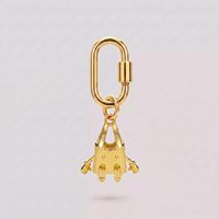Hot Luxury Alloy Gold Plated Rhinestone Electronic Key Finder Cute Animal Flower Strawberry Handbag Charm Shiny Bag Pendant