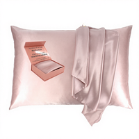 Funda de Almohada Hecha con Seda Natural Suave de Alta Calidad al 100%, Diseño Moderno, Personalizable, No Tóxica, con Cierre de Cremallera para Todas las Estaciones, para el Hogar
