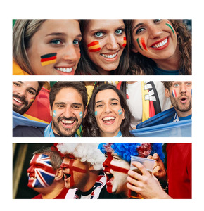 Material de pintura soluble para niños, sombra de ojos fluorescente - Product Image 5