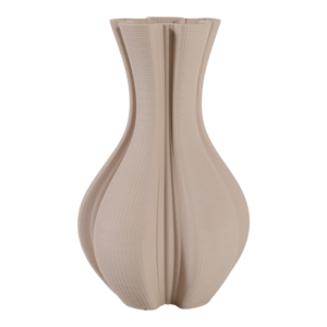 Vaso Moderno Scultoreo Stampato in 3D, Vaso Decorativo per Fiori da Esposizione su Tavolo in Soggiorno o Camera da Letto - Product Image 3